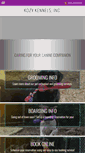 Mobile Screenshot of kozy-kennels.com